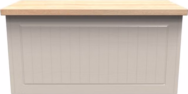 Ready Assembled 2 U Cambridge Blanket Box in Taupe