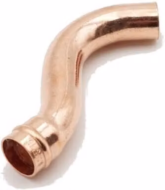 PrimaPlus Solder Ring Part Crossover 15mm Copper Fitting for Water and Gas, Grey