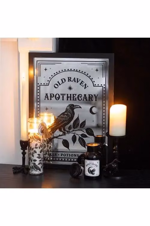 KDMD Mystic Raven Deadly Nightshade White Tube Candle – 4