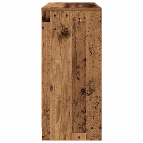 vidaXL Rustic Old Wood Sideboard in Brown, W/D/H: 85 x 34 x 76 cm – 6