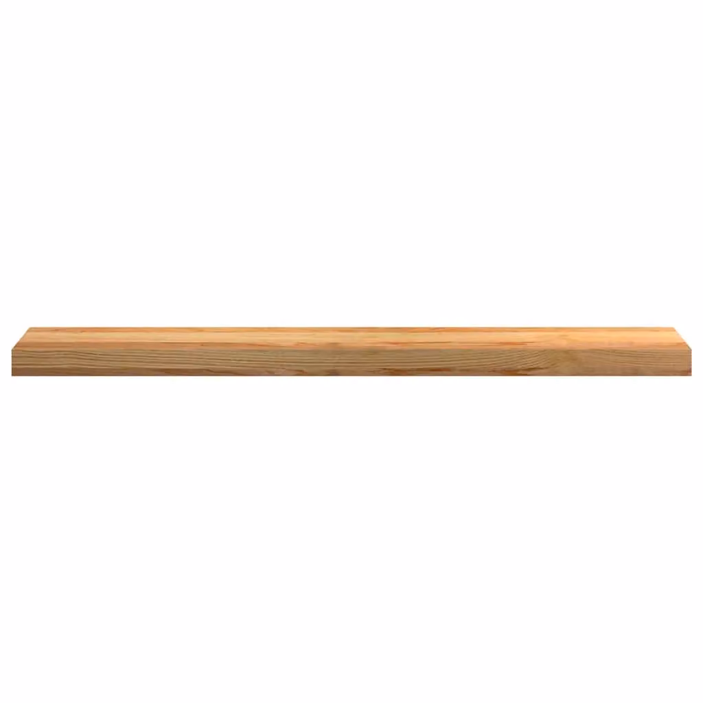 Berkfield Home Solid Oak Wood Window Sills, 2 Pack, Light Brown, W: 100 cm, D: 15 cm, H: 2 cm – 2