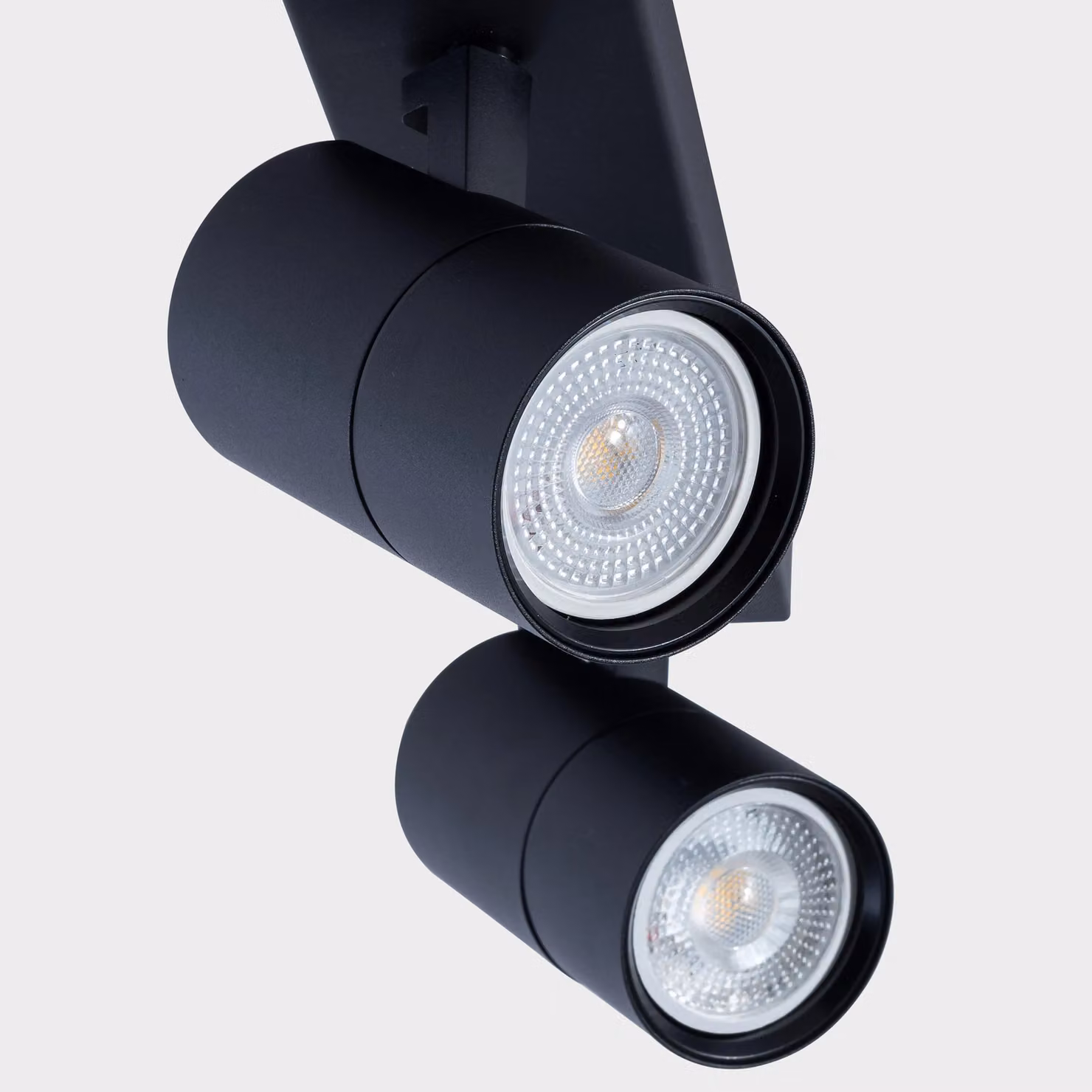 Harper Living 2 Way Adjustable GU10 Ceiling Spotlight Bar in Black – 3