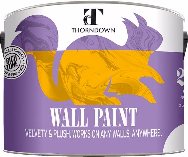 Thorndown Sedge Green Matt Water-Based Dispersion Wall Paint, 2.5l