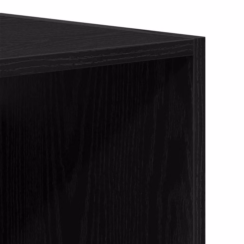 Berkfield Home Hanging Wall Cabinet Black Oak W/D/H: 69.5 x 32.5 x 90 cm – 6