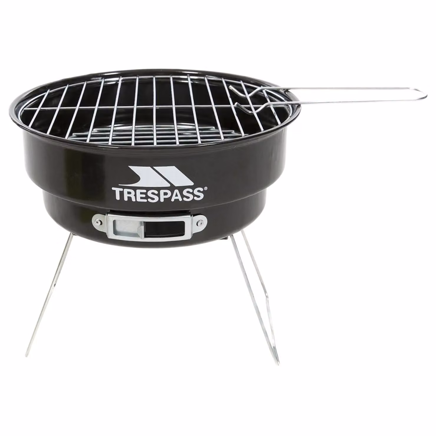 Trespass Barby Collapsible Charcoal BBQ Bucket Set in Black – 2