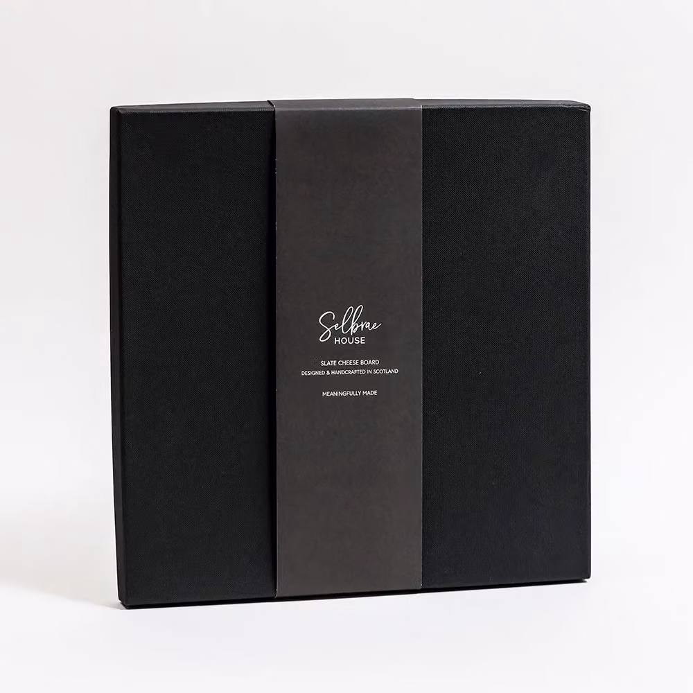 Selbrae House Heart Shaped Slate Serving Board in Dark Grey – 2