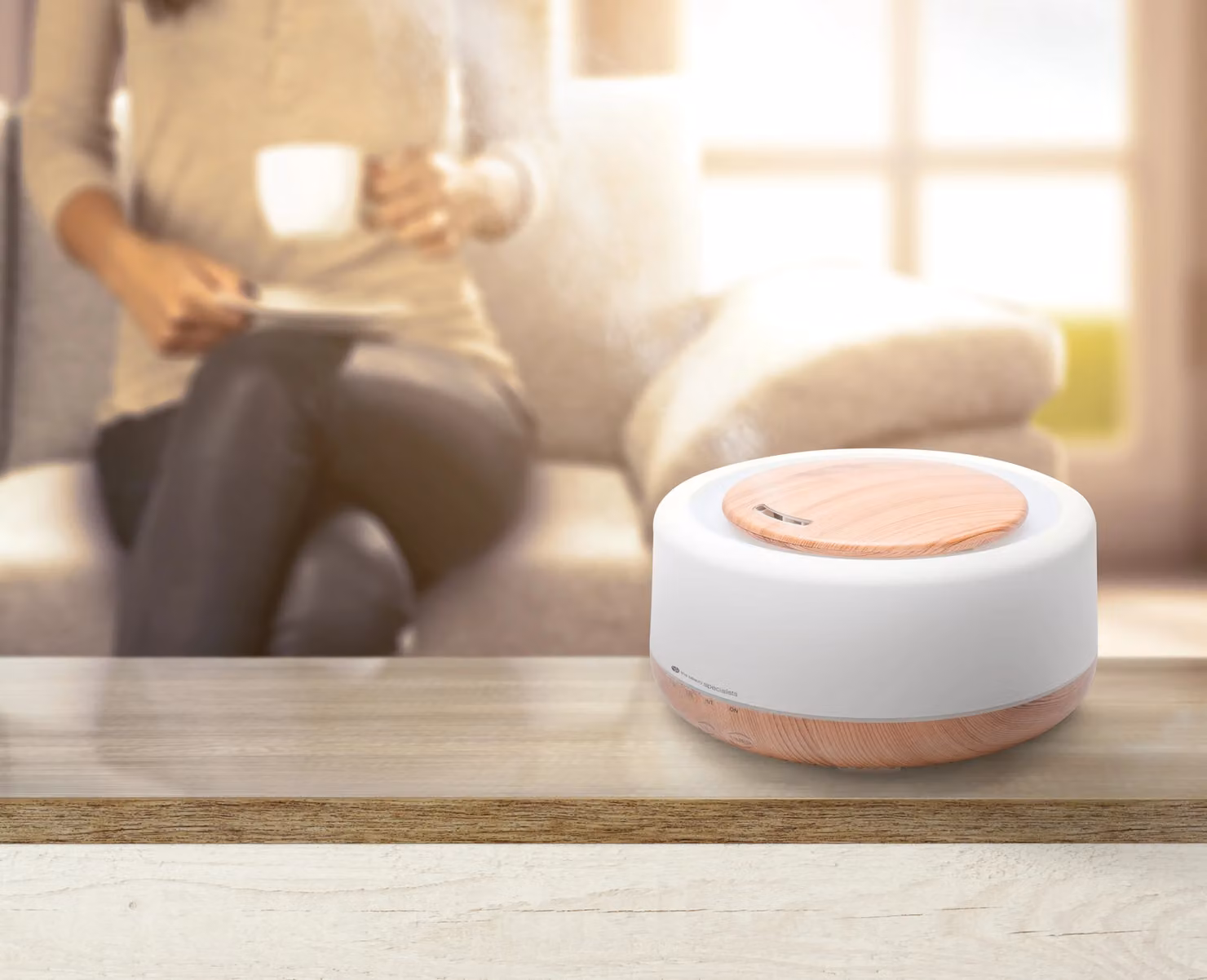 Rio ALORA White Aroma Diffuser, Humidifier and Night-light – 2