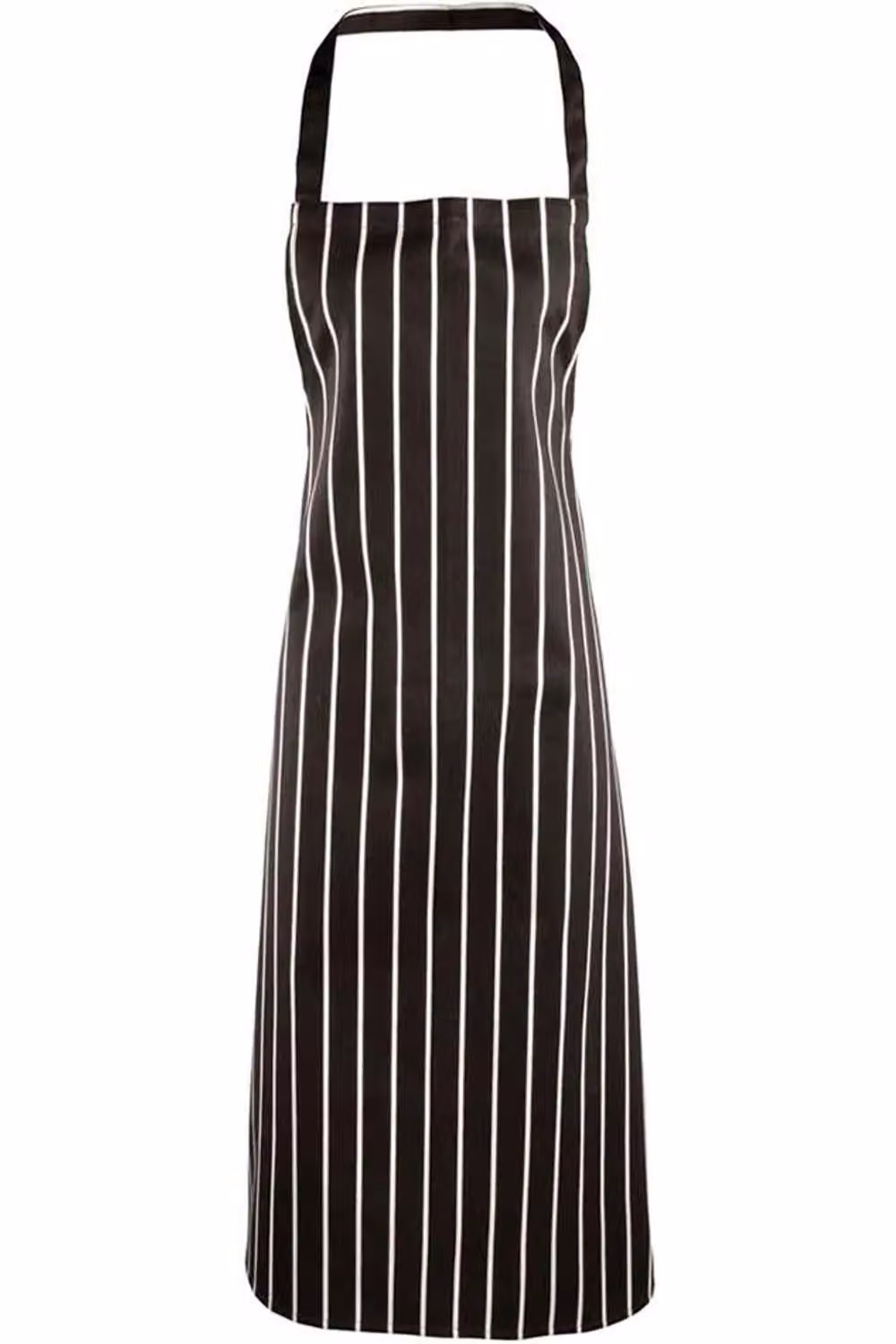 Premier Women's Cotton Stripe Apron in Black – 2