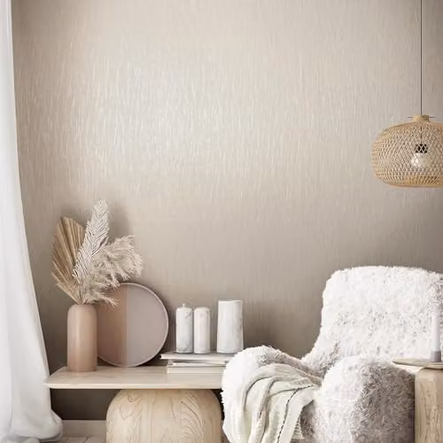 Galerie 55131 Industrial Effects Beige Textured Non-Woven Wallpaper Roll – 2