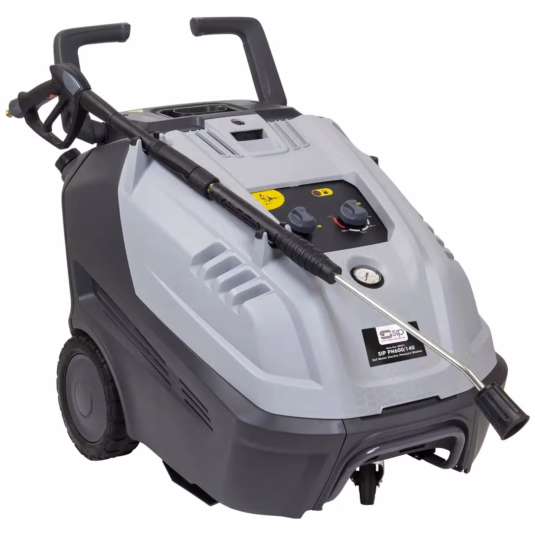 SIP Tempest PH600/140 A2 Hot Water Pressure Washer in Grey and Multicolour – 2