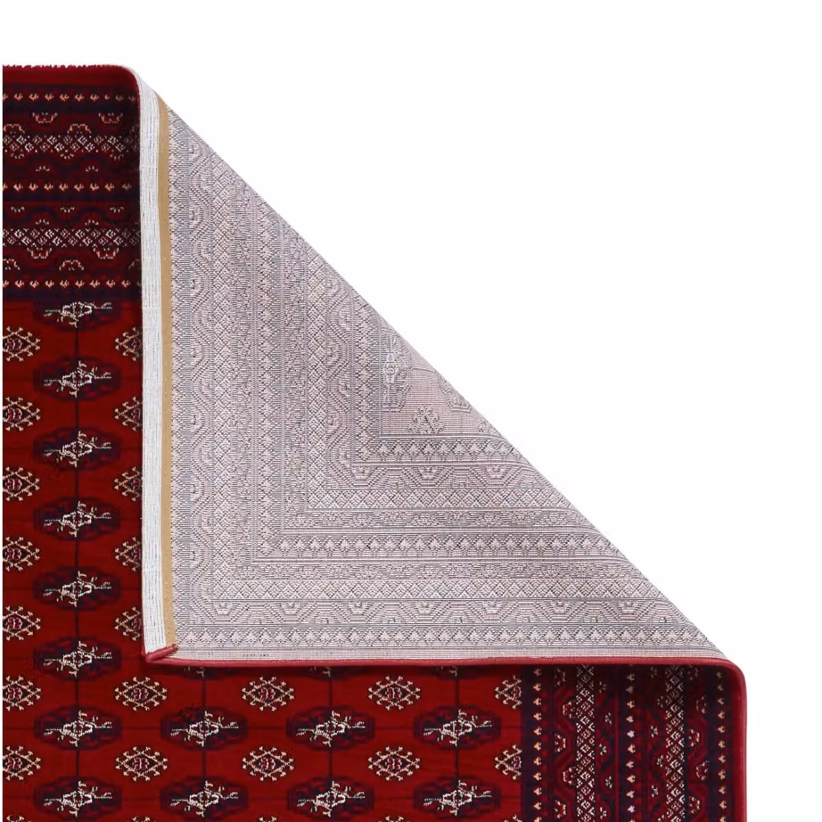 The Rug Shop UK Red Traditional Machine Woven Border Area Rug, W: 280 cm, D: 380 cm – 5
