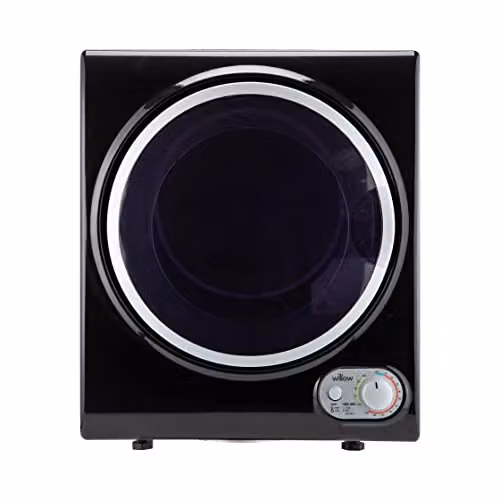 Willow WTD25 2.5kg Freestanding Vented Compact Tumble Dryer, Black