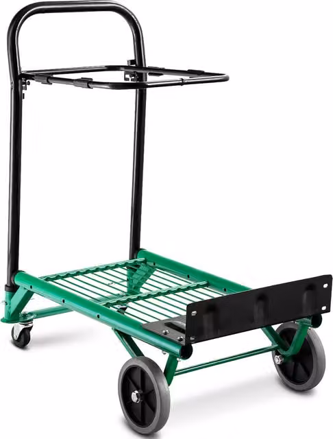 Costway Portable Sack Cart Trolley in Green