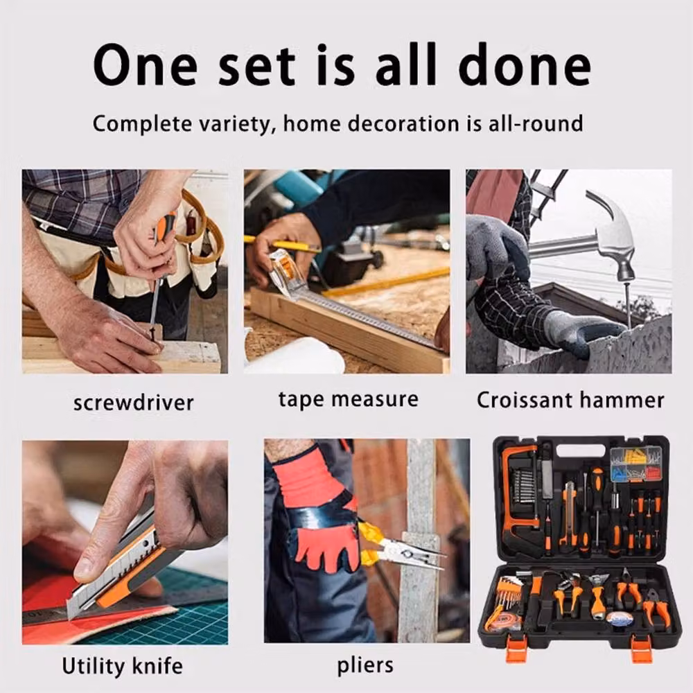 Havendro 105-Piece DIY Home Repair Tool Kit in Black – 4