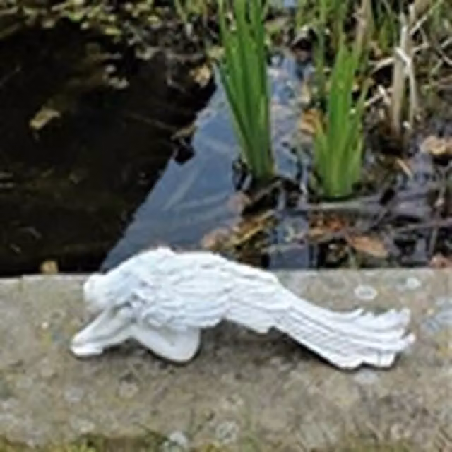 EONLION Beige Fairy Angel Garden Ornament Statue for Tabletop Decoration – 1