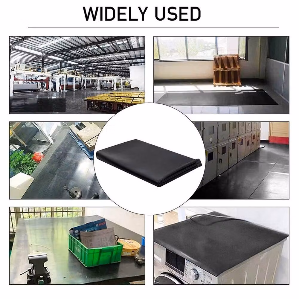 SPETLEK Black EPDM Rubber Roofing Membrane Offcut for Shed Flat Roof Covers, 1 x 2 m – 7