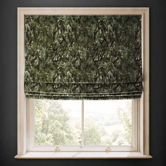 House of Hackney LICHEN Velvet Blind in Green