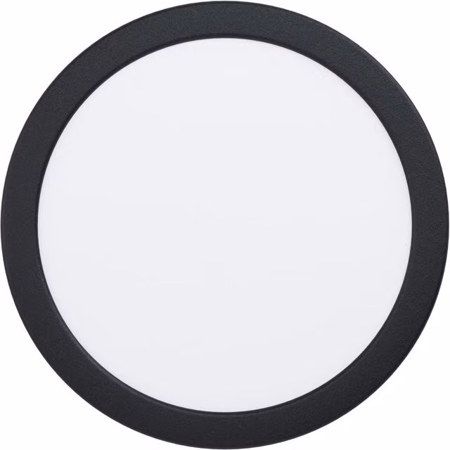Loops Black Metal Recessed LED Wall and Ceiling Downlight 16.5W – 2