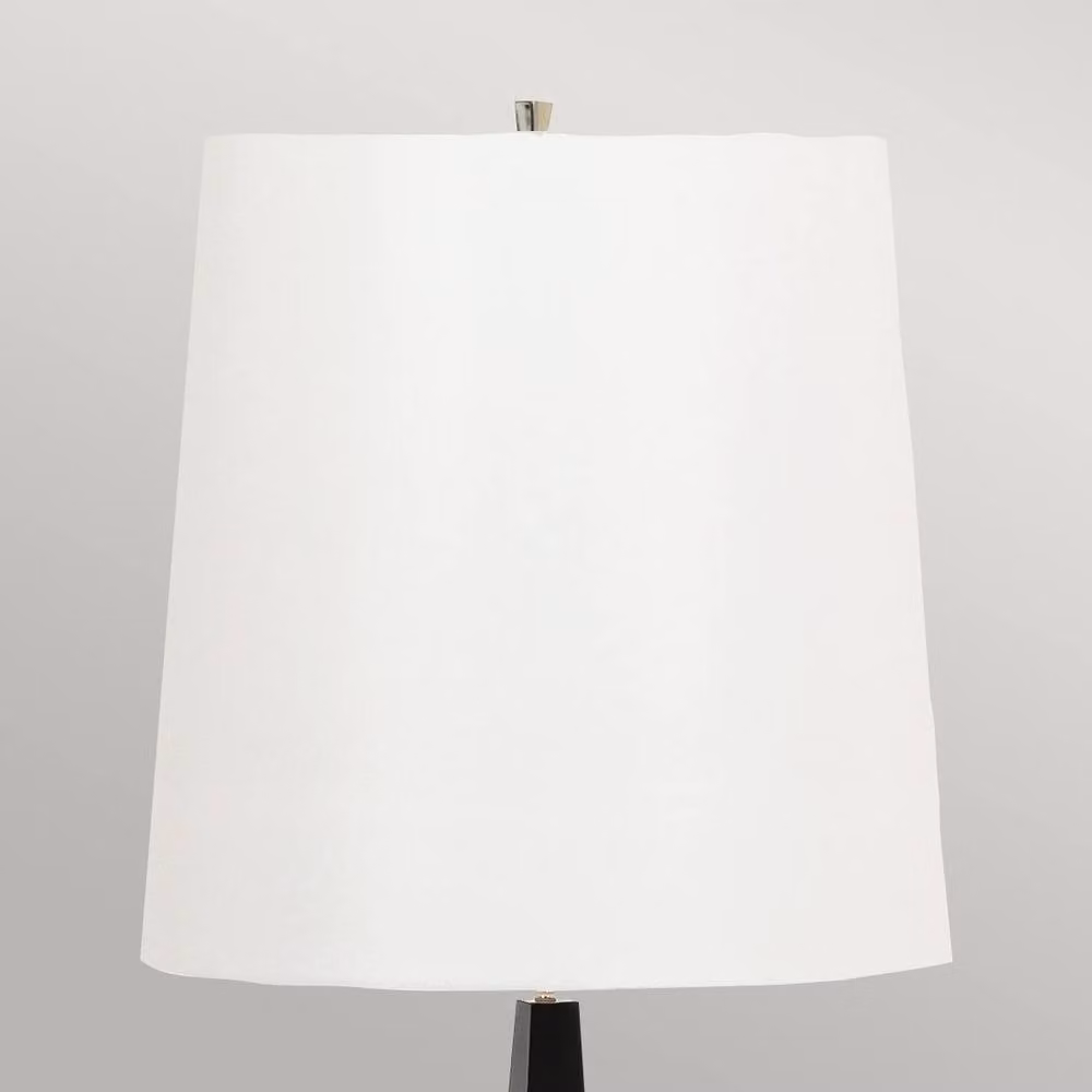 Netlighting Ascent Modern Floor Lamp with Black Fabric Cone Shade, H 180 cm x W 41 cm – 2