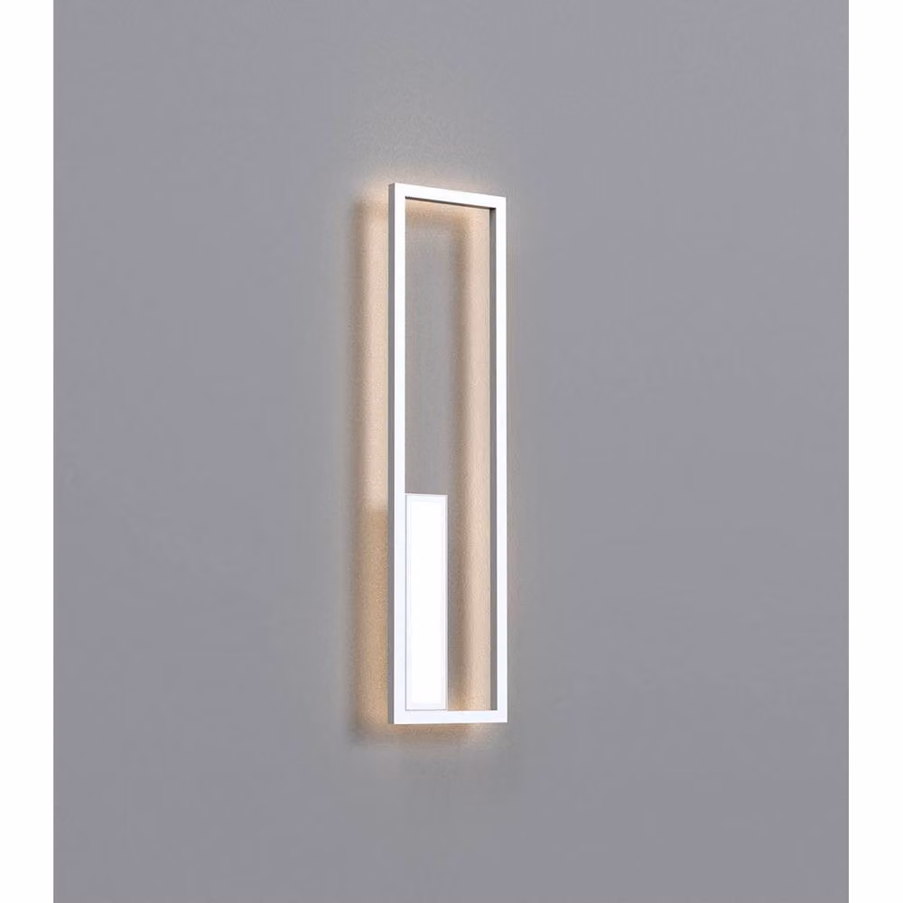 Netlighting Boutique Rectangular Dimmable LED Wall Lamp, White, 40W, 3000K, 2250lm – 2