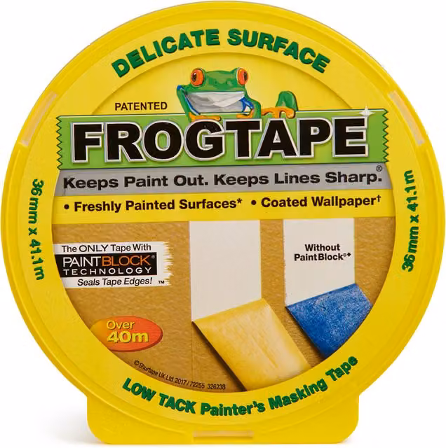 Frog Tape Yellow Delicate Surface Painters Masking Tape