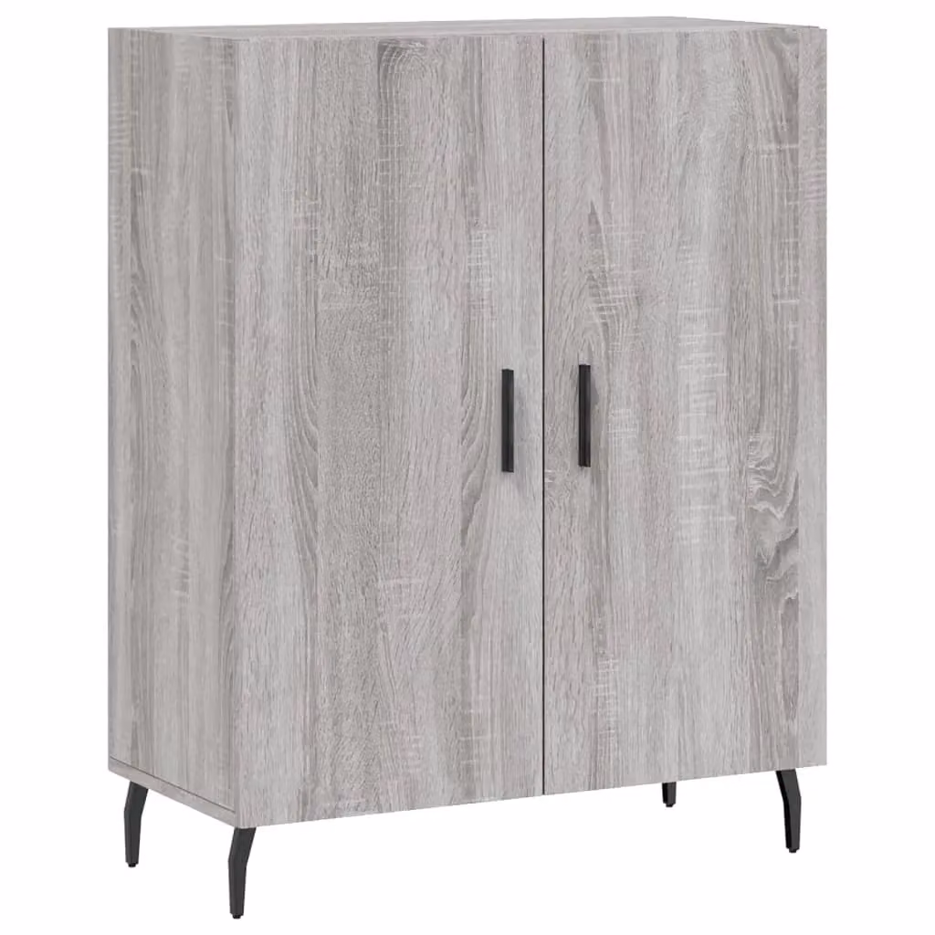 Berkfield Home Grey Sonoma Sideboard in Engineered Wood W/D/H: 69.5 x 34 x 90 cm – 2
