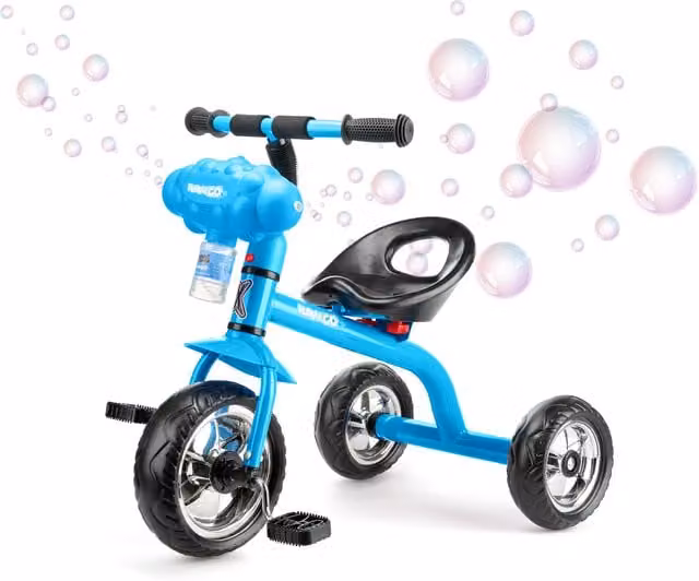 Xootz Bubble Go Height Adjustable Tricycle Bike, Blue