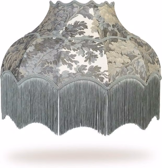 House of Hackney Isabella Dome Lampshade in Green Fabric