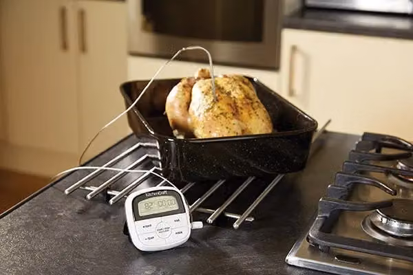 MasterClass Cooks Timer and Thermometer in Grey – 2