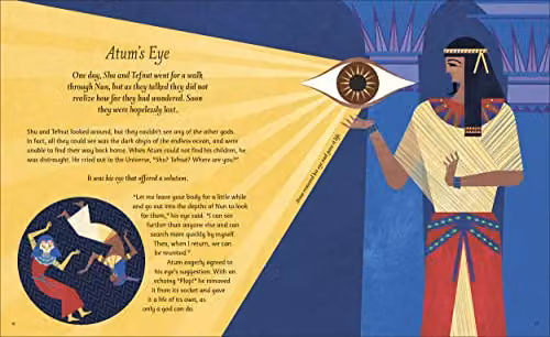 DK Egyptian Myths: Meet the Gods, Goddesses, and Pharaohs of Ancient Egypt Paperback, Multicolour – 4