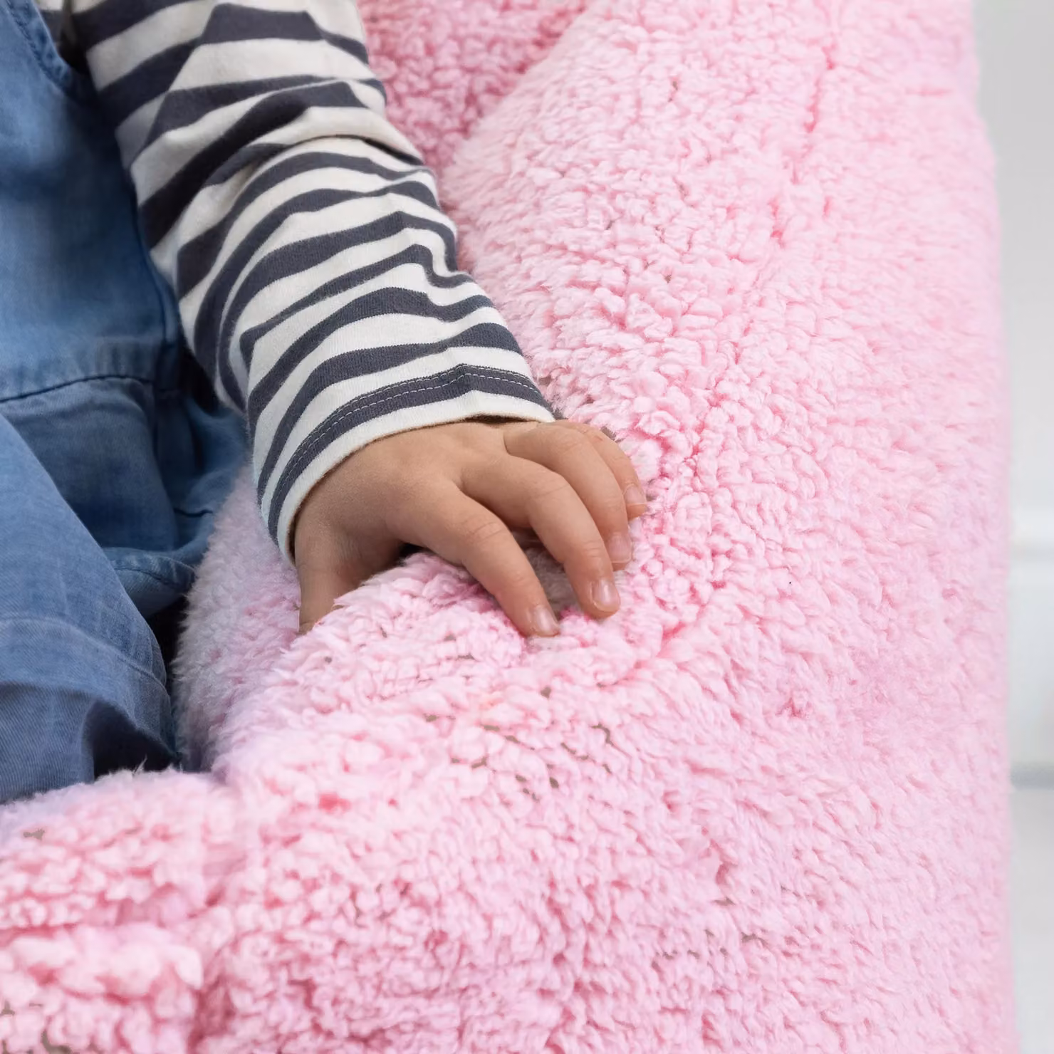 icon Natalia Fleece Kids Bean Bag Set of 2, Pink – 3