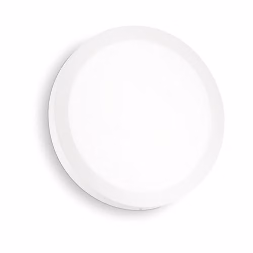 Ideal Lux Universal Round LED Ceiling Light, White, 30 cm, 2600 lm, 4000 K