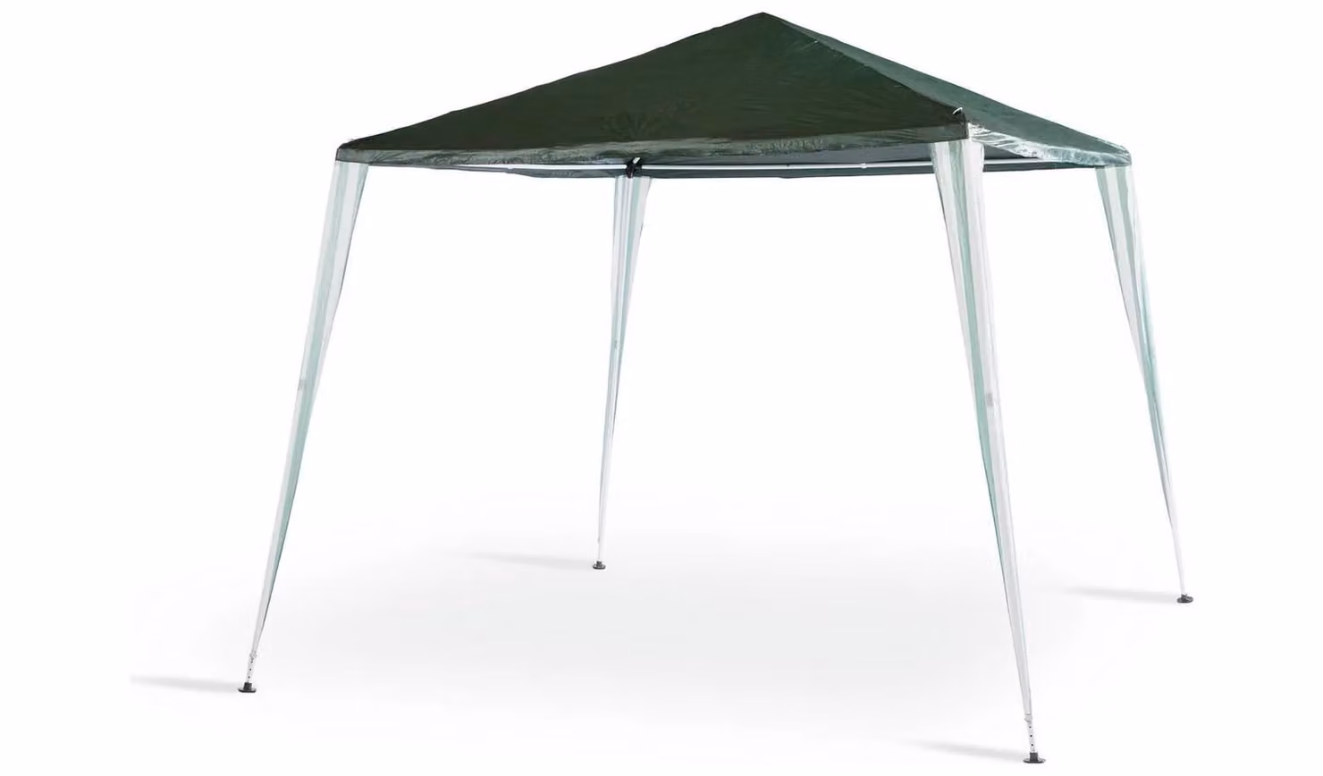Cheap Furniture Warehouse Green Steel Garden Gazebo, W: 270 cm, D: 270 cm, H: 250 cm