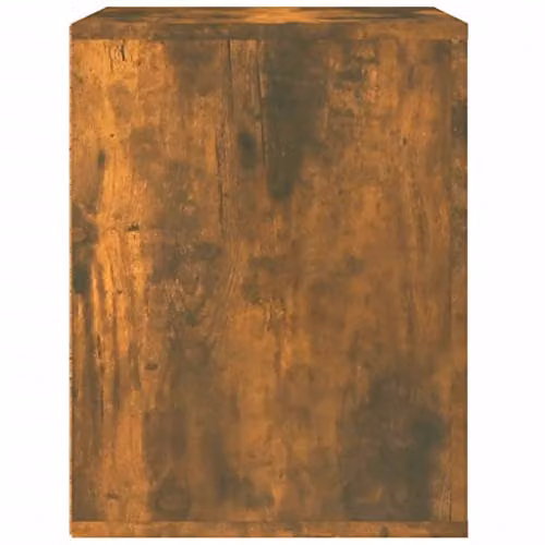 vidaXL Wall-mounted Bedside Cabinet in Brown Oak, W: 50 cm, D: 36 cm, H: 47 cm – 3