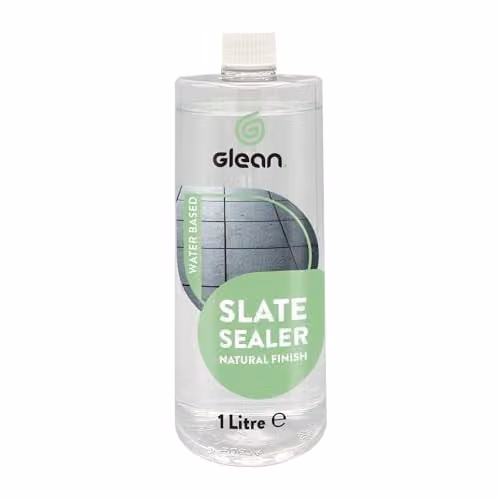 GLEAN Slate Sealer, Premium Water Based Impregnating Sealer with a Transparent Matt Finish, 1 Litre