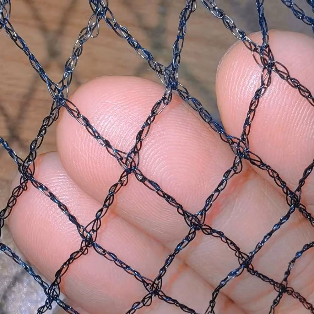 Spetlek Heavy Duty Black Garden Bird Netting Mesh, 3 Pack, W: 2 m, L: 10 m – 4
