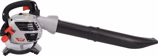 SwitZer Handheld Petrol Leaf Blower 25.4cc Garden Yard Patio Cleaner - Grey