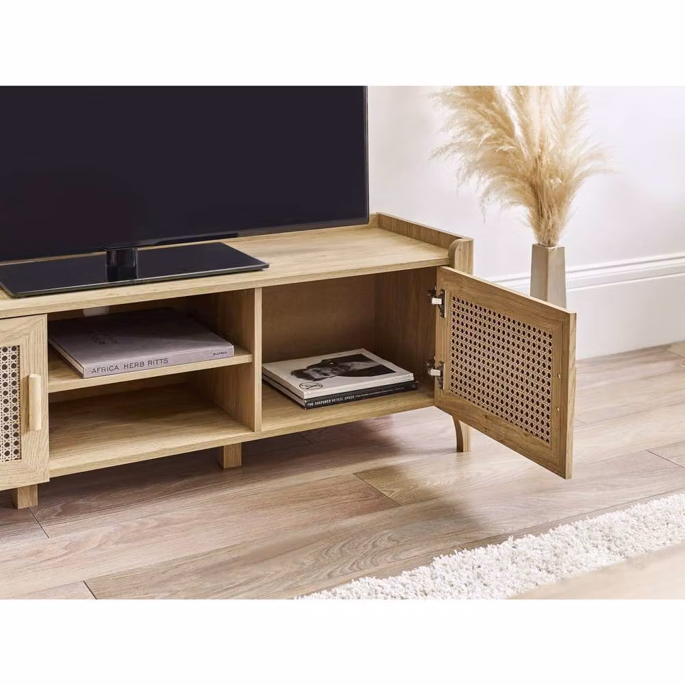 Cheshire Premium Melrose Media Unit in Light Oak – 6