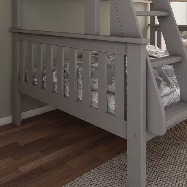 Bedmaster Carra Grey Triple Sleeper Bunk Bed