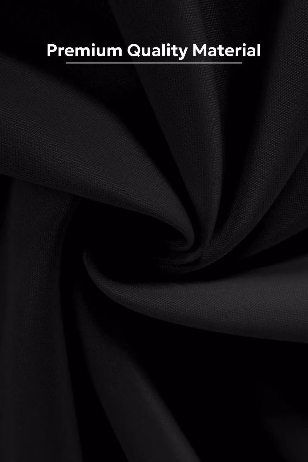 Neel Blue Black Polyester Rectangular Tablecloth