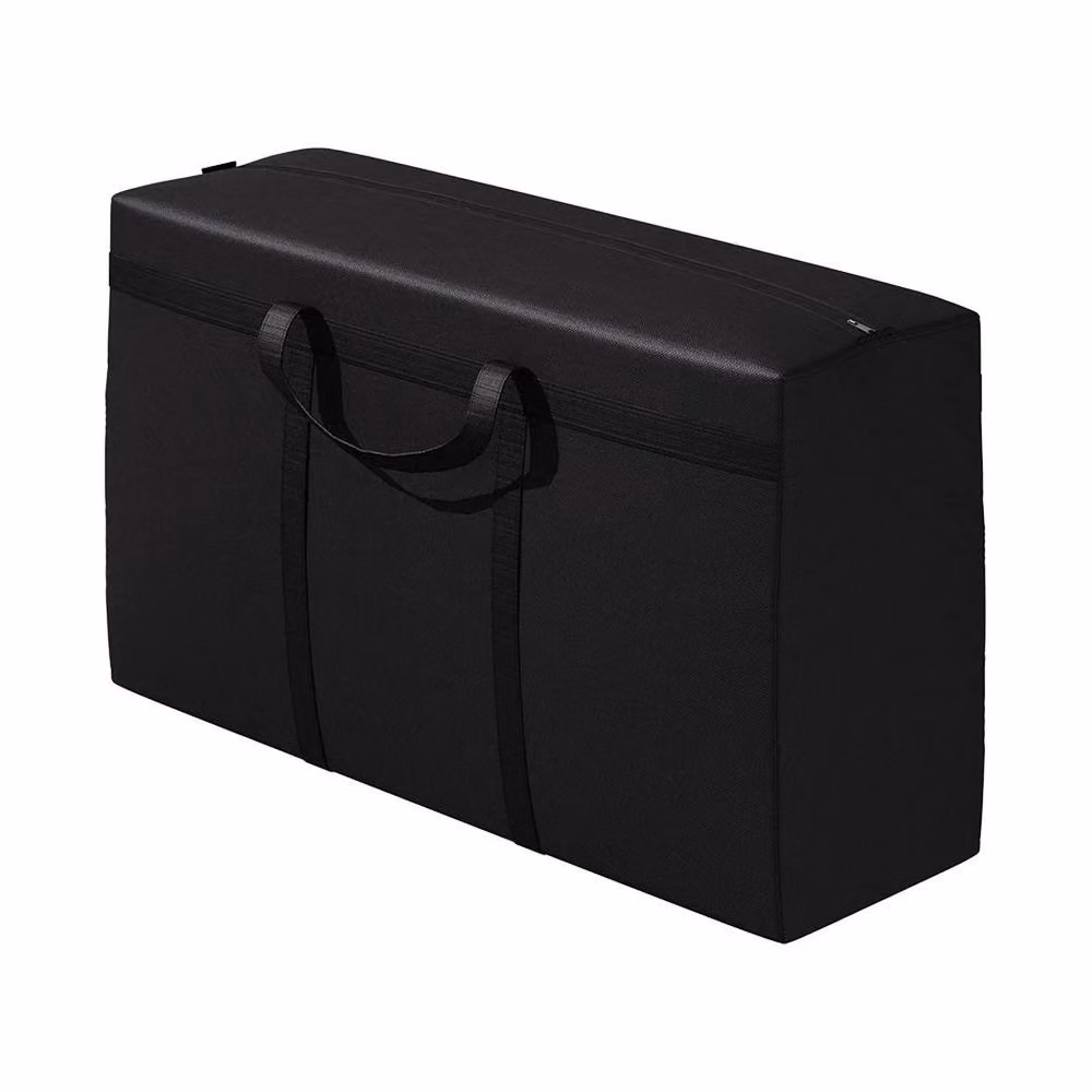 PAWNORA 2 Pack Oxford Clothes Storage Bags in Black, W/D/H: 80 x 25 x 45 cm – 2