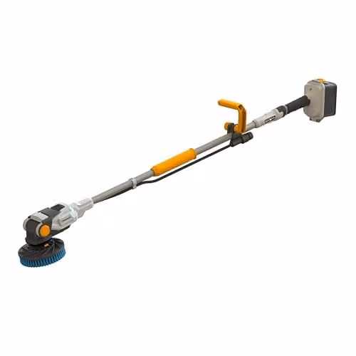 Maxxpack Twin Brush 18 V Battery Cleaning Brush, Grey