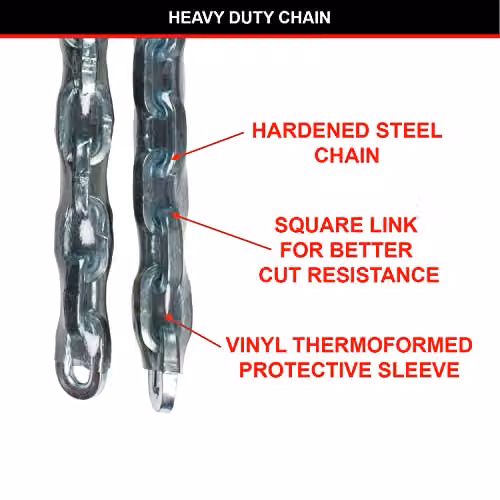 Master Lock Stainless Steel Heavy Duty Chain in Silver – 2