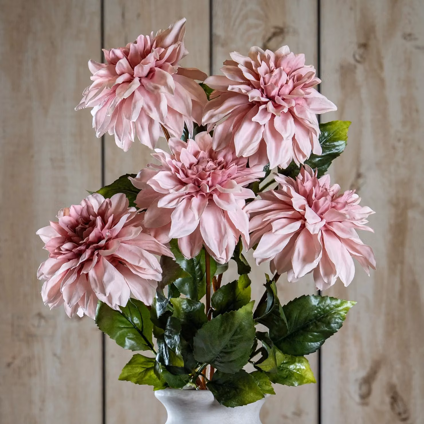 Hill Interiors Pink Dahlia Artificial Flower – 4