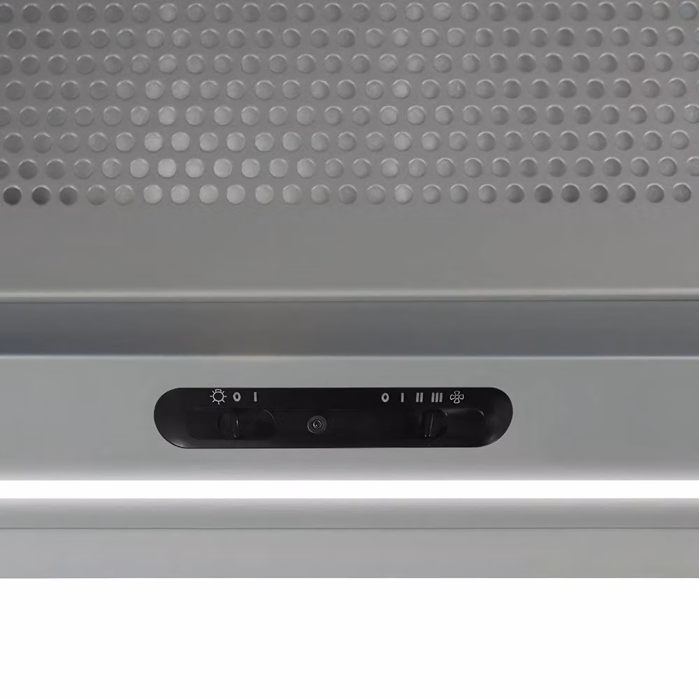 SIA Silver Integrated Built In Under Cabinet Kitchen Cooker Hood with Activated Carbon Filter – 2