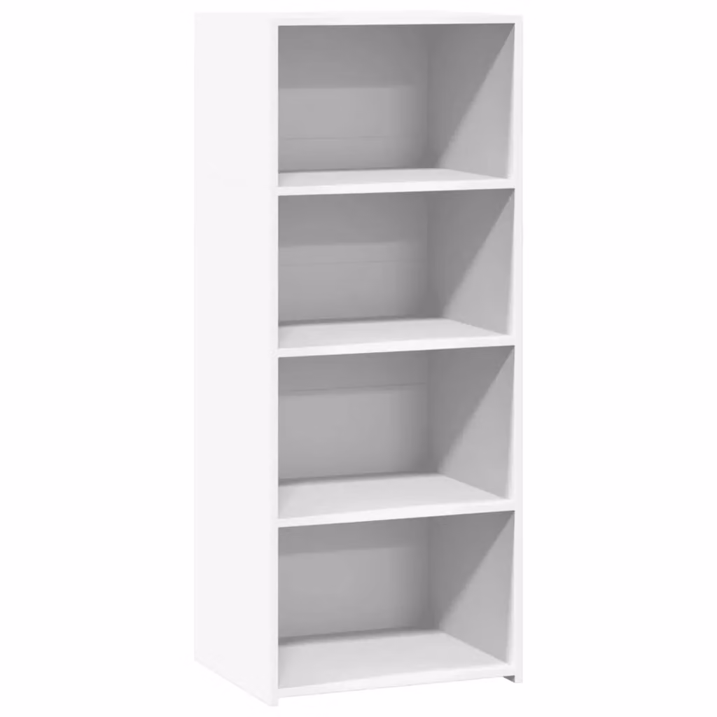 Berkfield Home Modern White Matt Highboard, W/D/H: 50 x 41 x 124 cm – 2