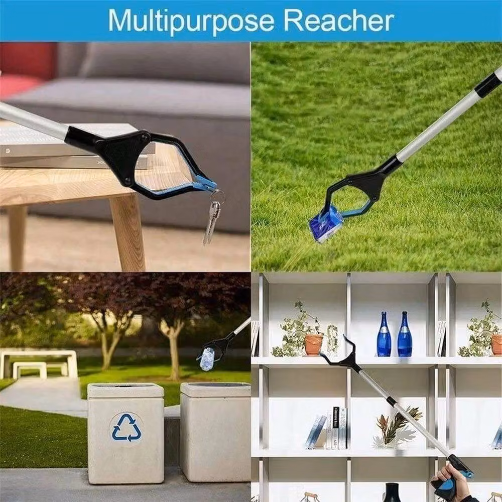 KORVIXA Folding Aluminium Garbage Litter Picker in Blue – 3