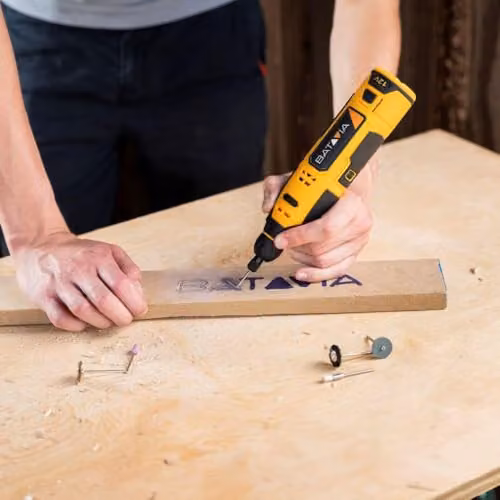 Batavia Fixxpack 12V Cordless Rotary Tool in Yellow – 2