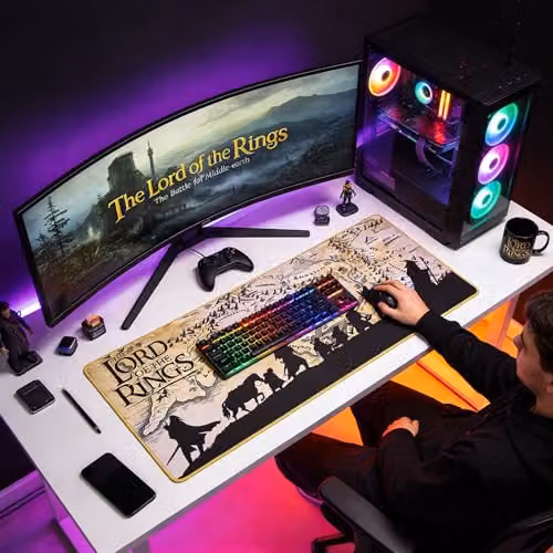 Subsonic Lord of the Rings XXL Mouse Pad, Multicolour, W: 90 cm, D: 40 cm – 2