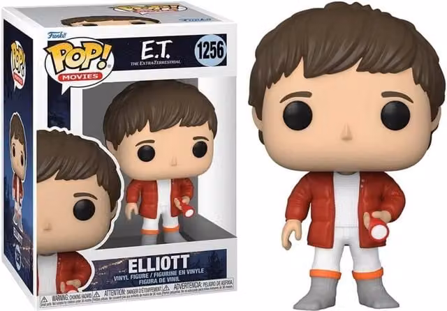 Funko Pop Movies E.T. The Extra-Terrestrial Elliott 1256 Multicoloured Vinyl Figure